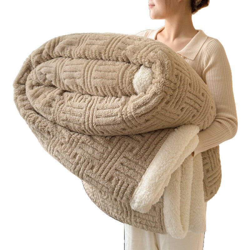 Luxurious Fleece Throw Blanket