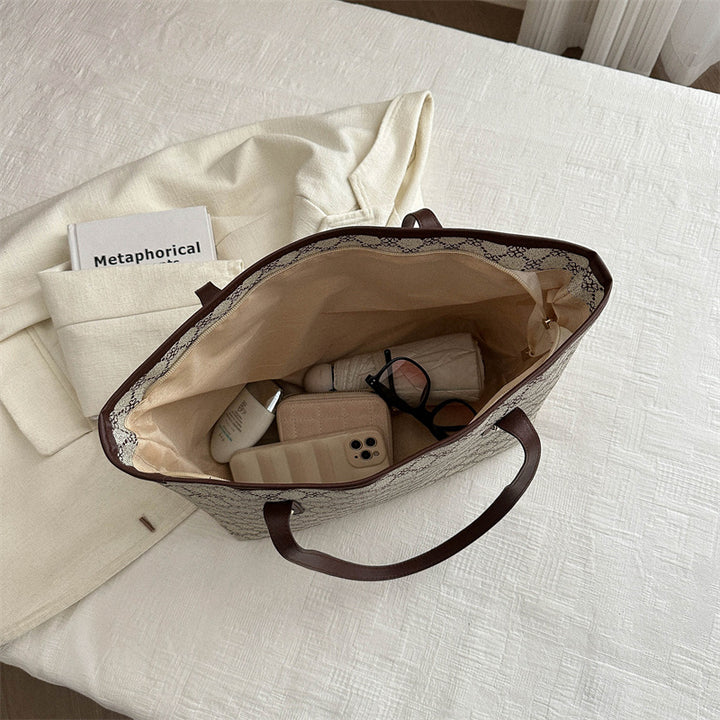 Stylish Patterned Tote Bag