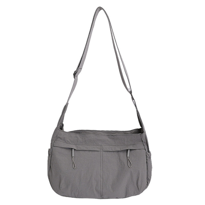 Multi-Pocket Relaxed Crossbody Bag