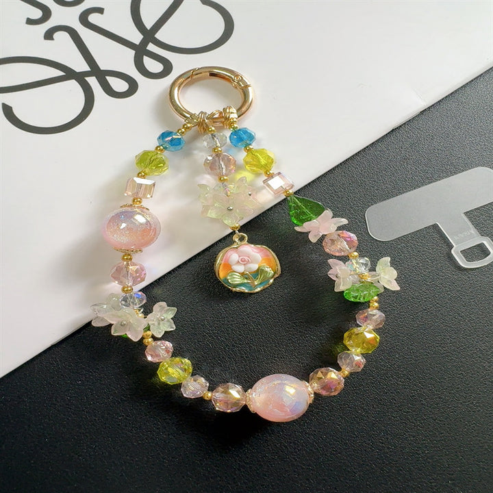 Decorative Beaded Charm Keychain Stornfield 1790135796