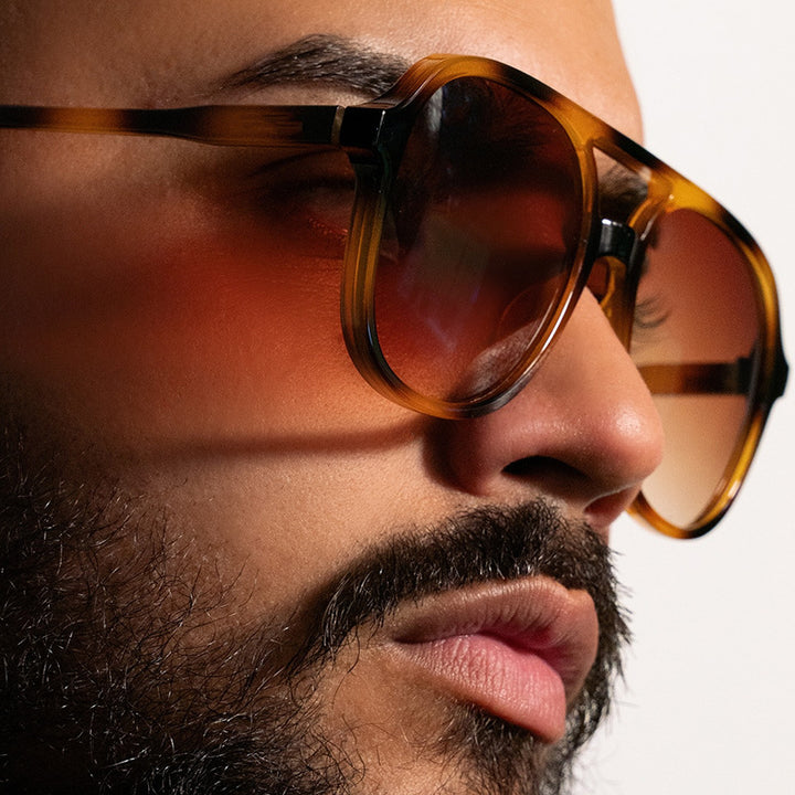 Women's fashionable sunglasses with an extraordinary square frame Stornfield