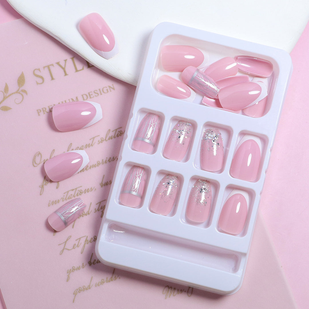 Sophisticated DIY Press-On Nail Kit Stornfield