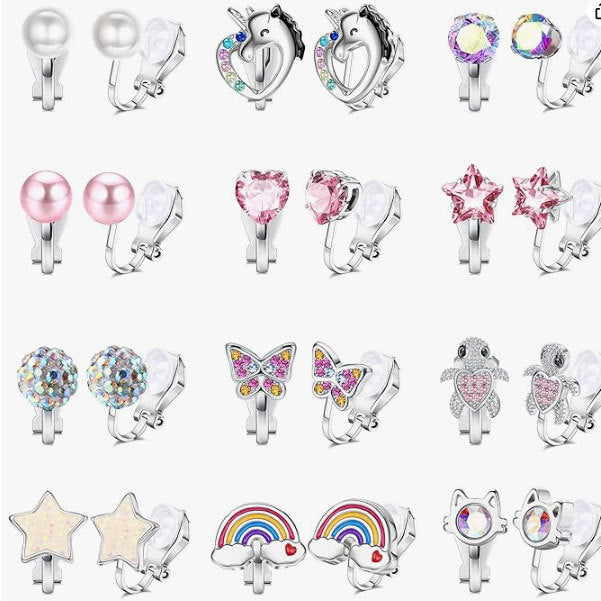 Charming Clip-On Earrings Set Stornfield