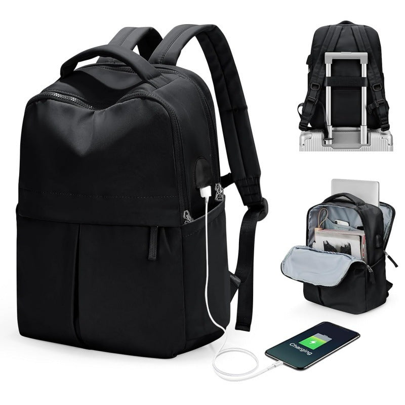 Multifunctional Laptop Backpack with USB Port and Versatile Compartments Stornfield