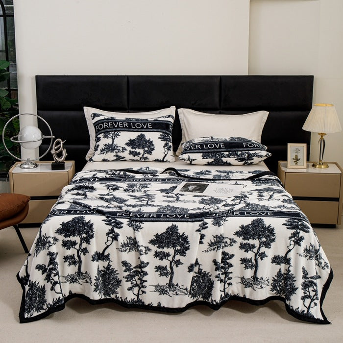 Women Patterned Blanket made of Soft Cotton Stornfield