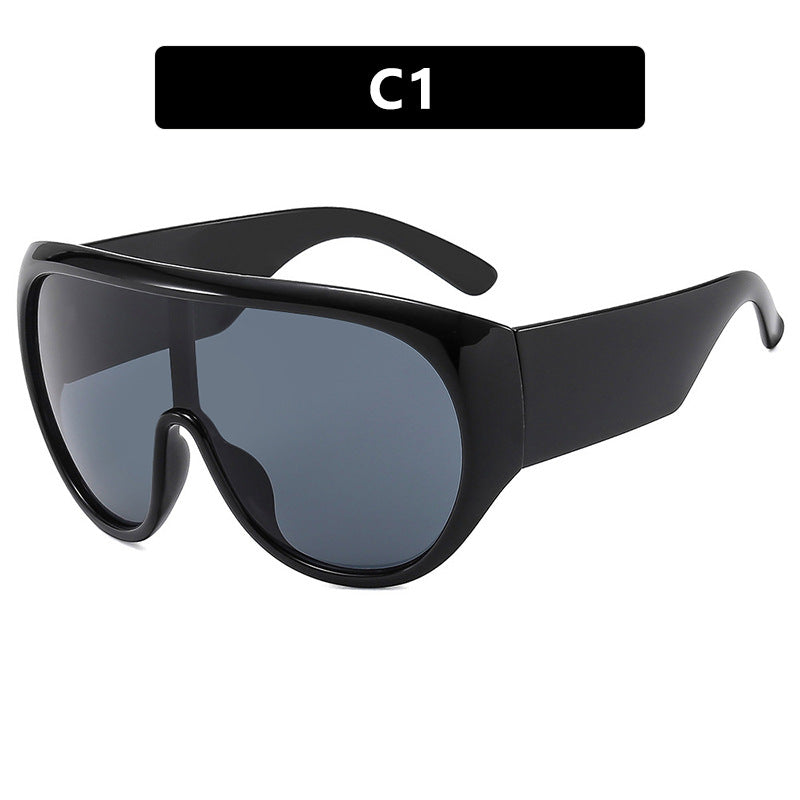 Ladies sporty sunglasses in aerodynamic design with wide field of vision Stornfield
