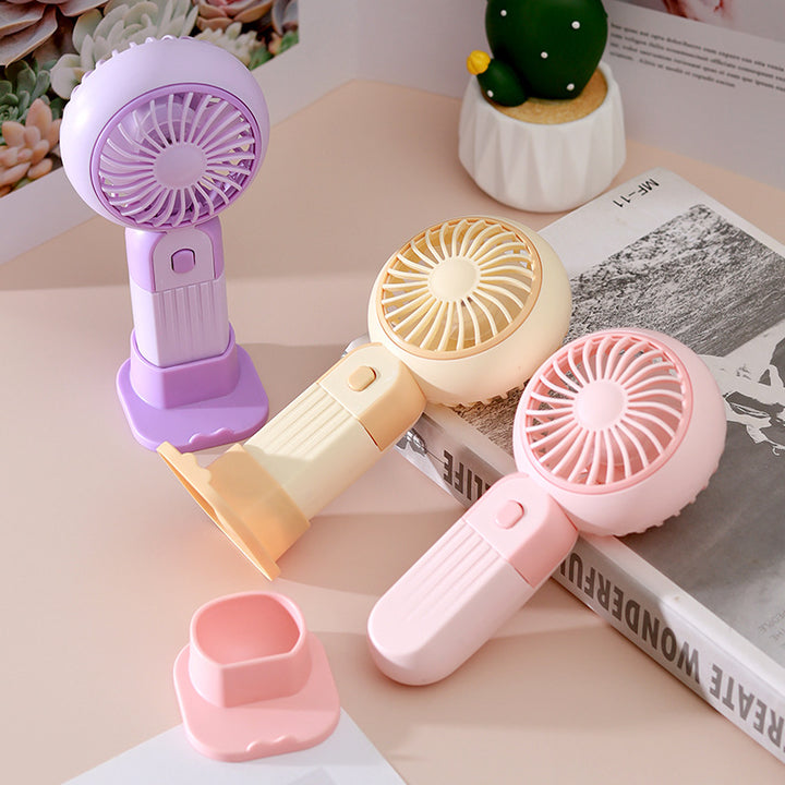 Unisex Portable USB Fan with Ergonomic Stand Stornfield