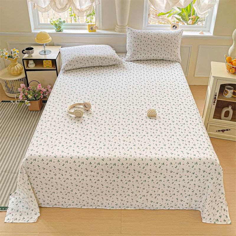 Cartoon-Themed Fitted Bed Sheet Set
