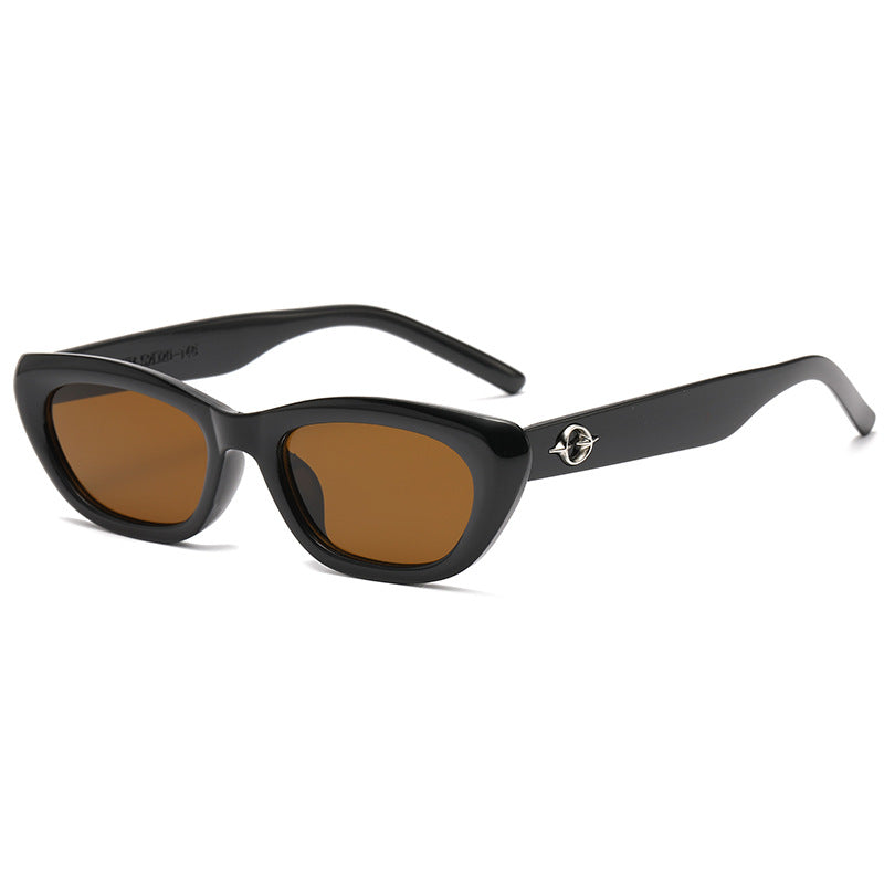 Women's Cat-Eye Sunglasses with Elegant Transparent Frame and UV Protection Stornfield