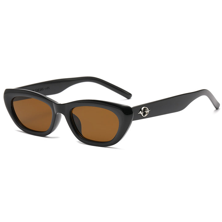 Women's Cat-Eye Sunglasses with Elegant Transparent Frame and UV Protection Stornfield