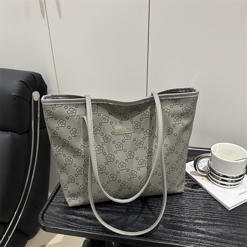 Floral Embossed Tote Bag Stornfield