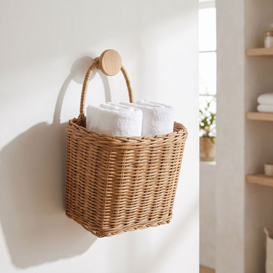 Wall basket with practical storage system Stornfield