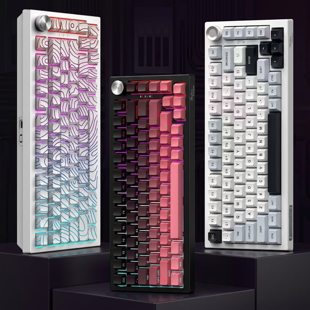 Gaming keyboard with individually customizable RGB backlighting Stornfield