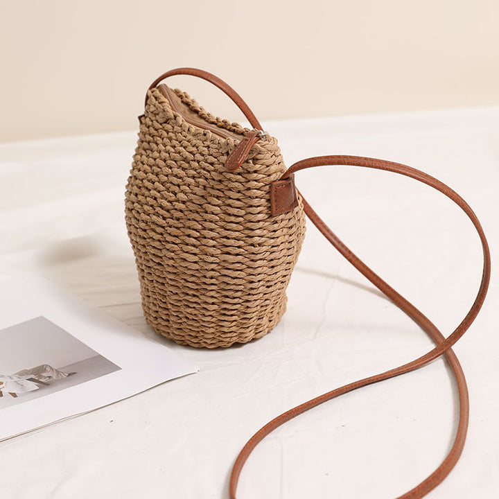 Handcrafted Shoulder Bag Made From Natural Material Stornfield