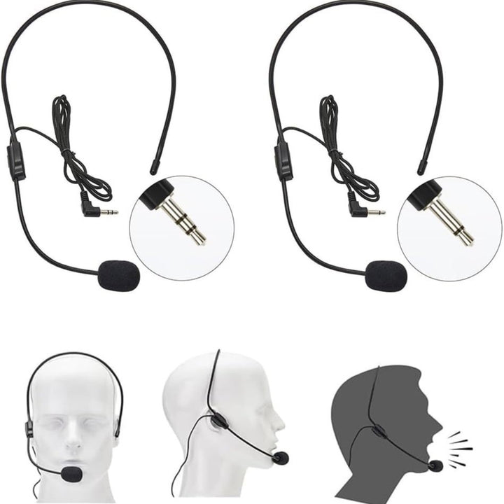 Adjustable Boom Microphone Headset Stornfield