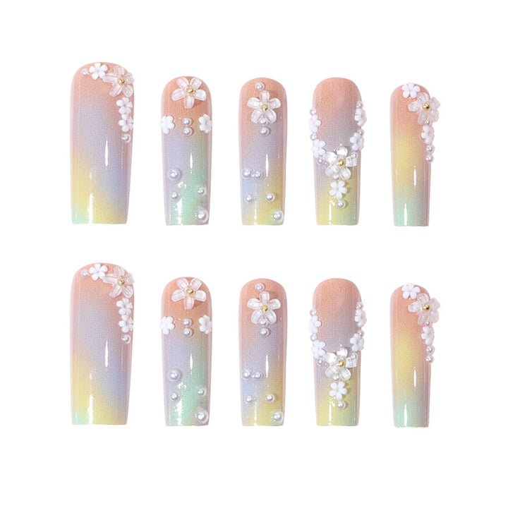 Floral-Inspired Press-On Nail Extensions Stornfield