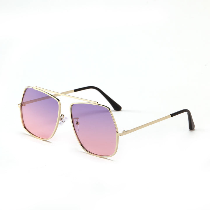 Women's polygonal sunglasses with elegant, state-of-the-art frame Stornfield
