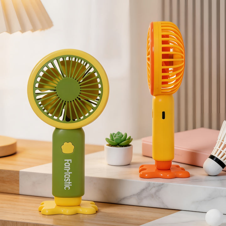 Women's portable handheld fan with splashy animal design Stornfield