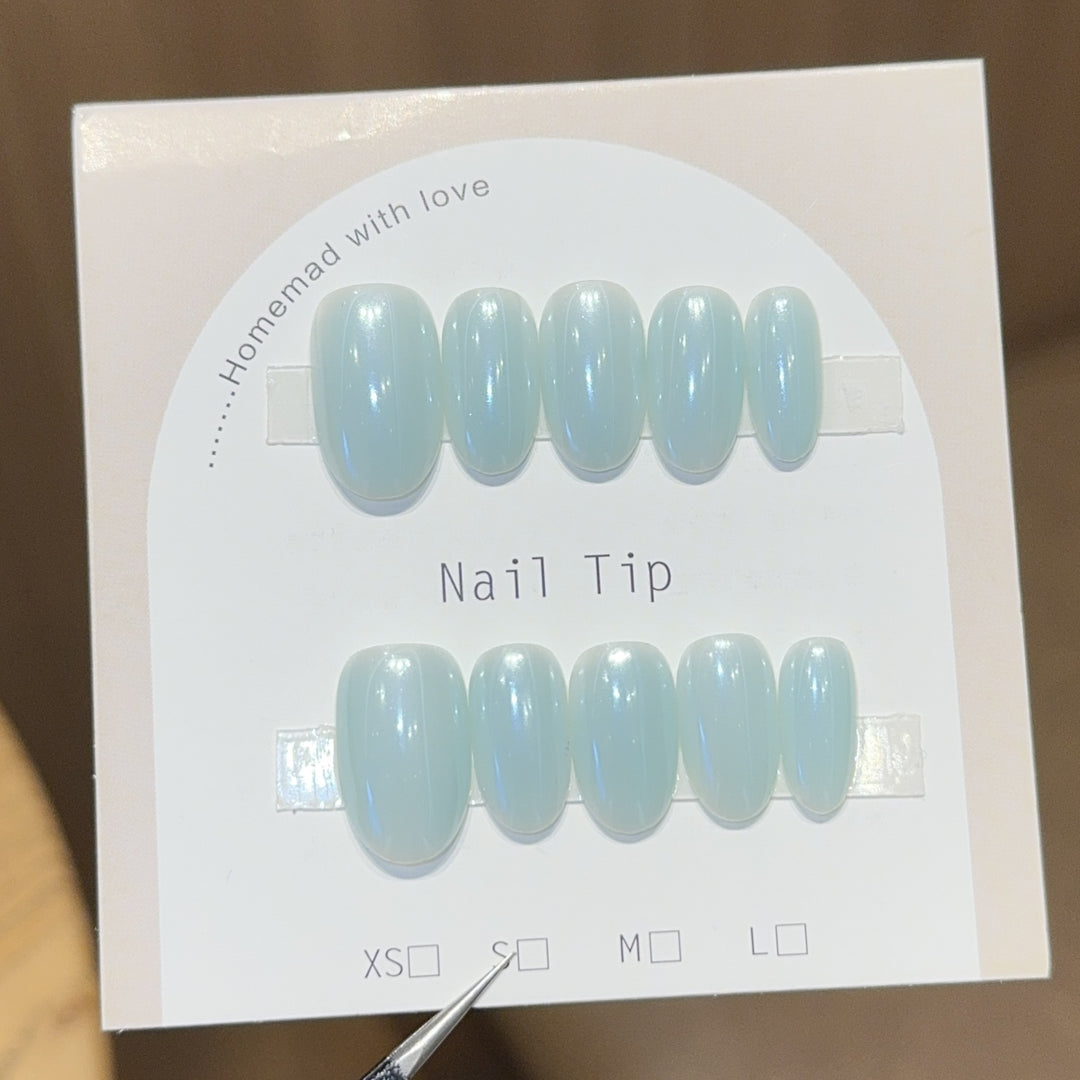 Artifical Nail Tips with Shimmering Effect Stornfield