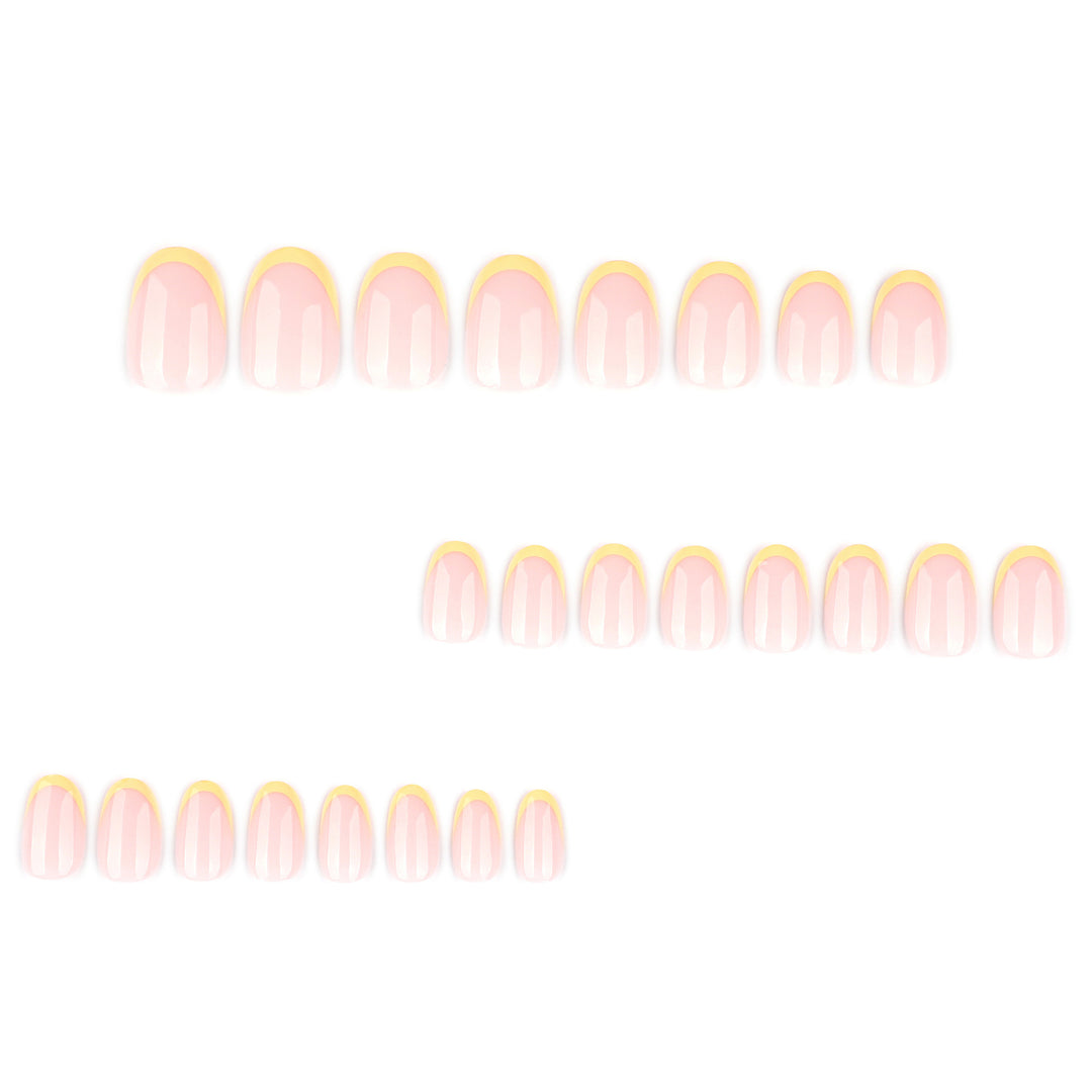 Elegant Nail Art in Modern French Tip Design Stornfield