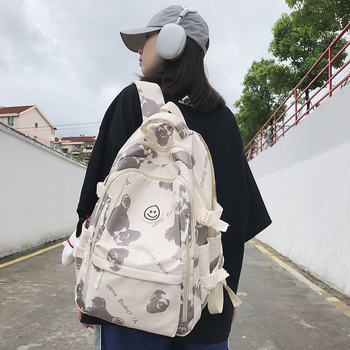Playful Patterned Backpack Stornfield