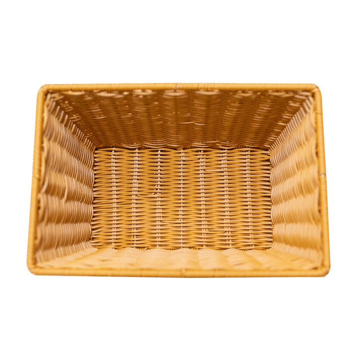 Women's rectangular basket made of woven material Stornfield