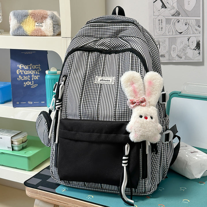 Multi-Functional Striped Backpack Stornfield