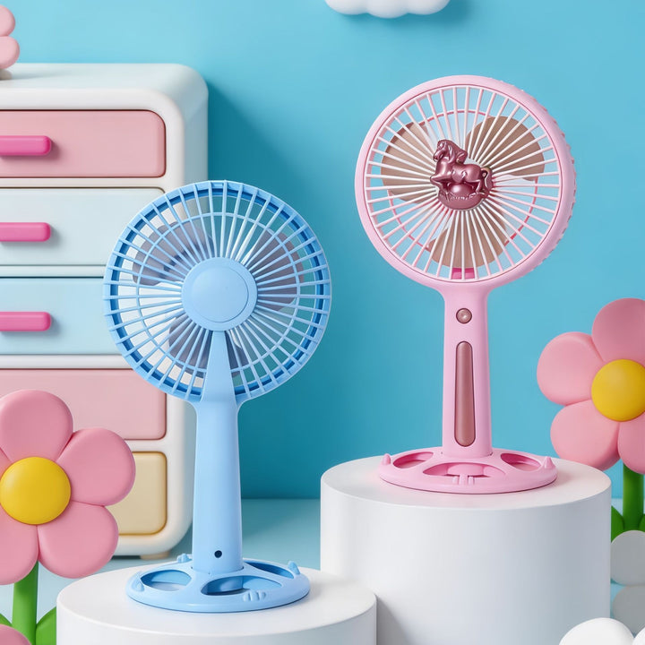 Women's Portable Mini Fan with USB Charging Function and Ergonomic Handle Stornfield