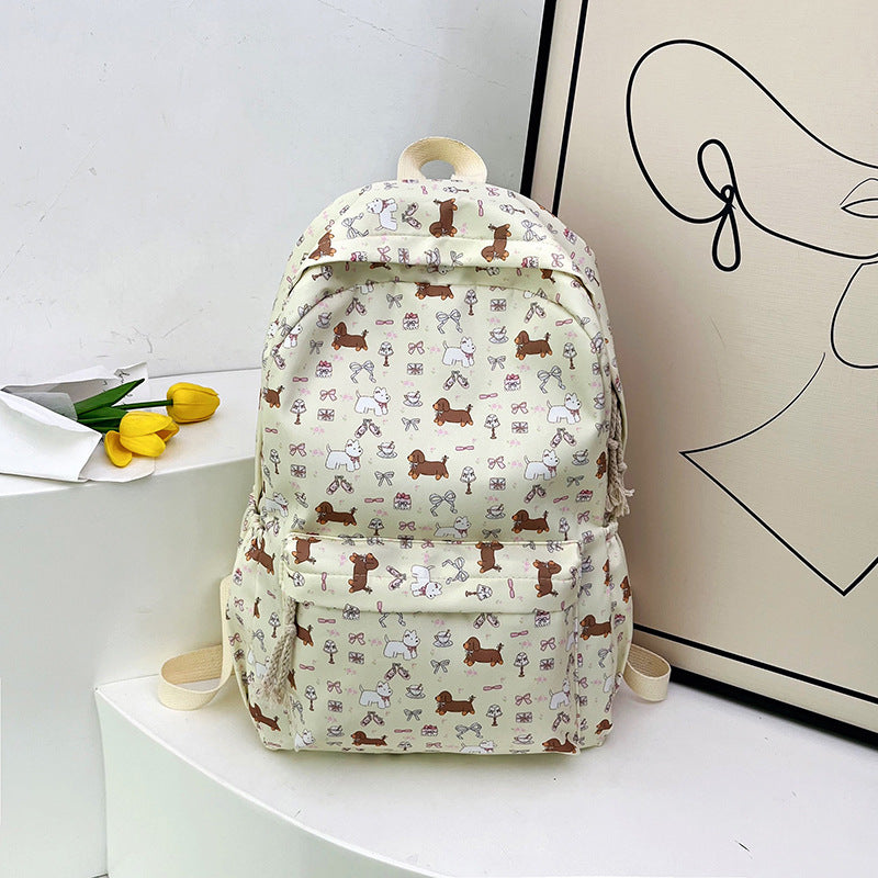 Children's Playful Dog-Themed Backpack Stornfield