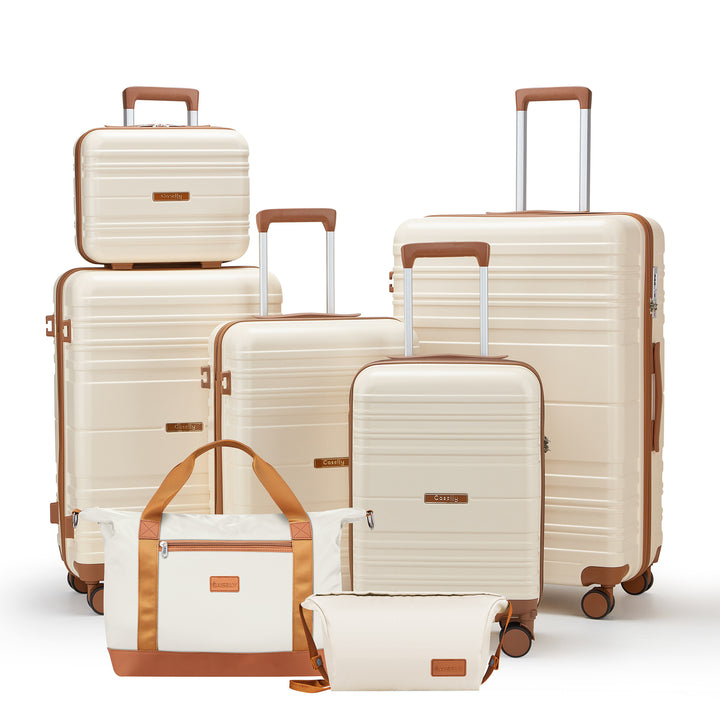 Unisex Versatile Expandable Hard Shell Travel Luggage Set Stornfield
