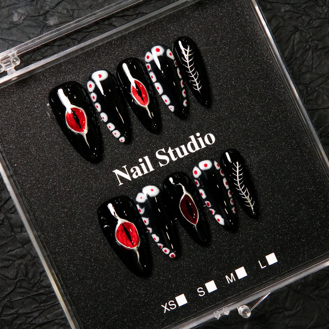 Artistic Sculpted Press-On Nail Enhancements