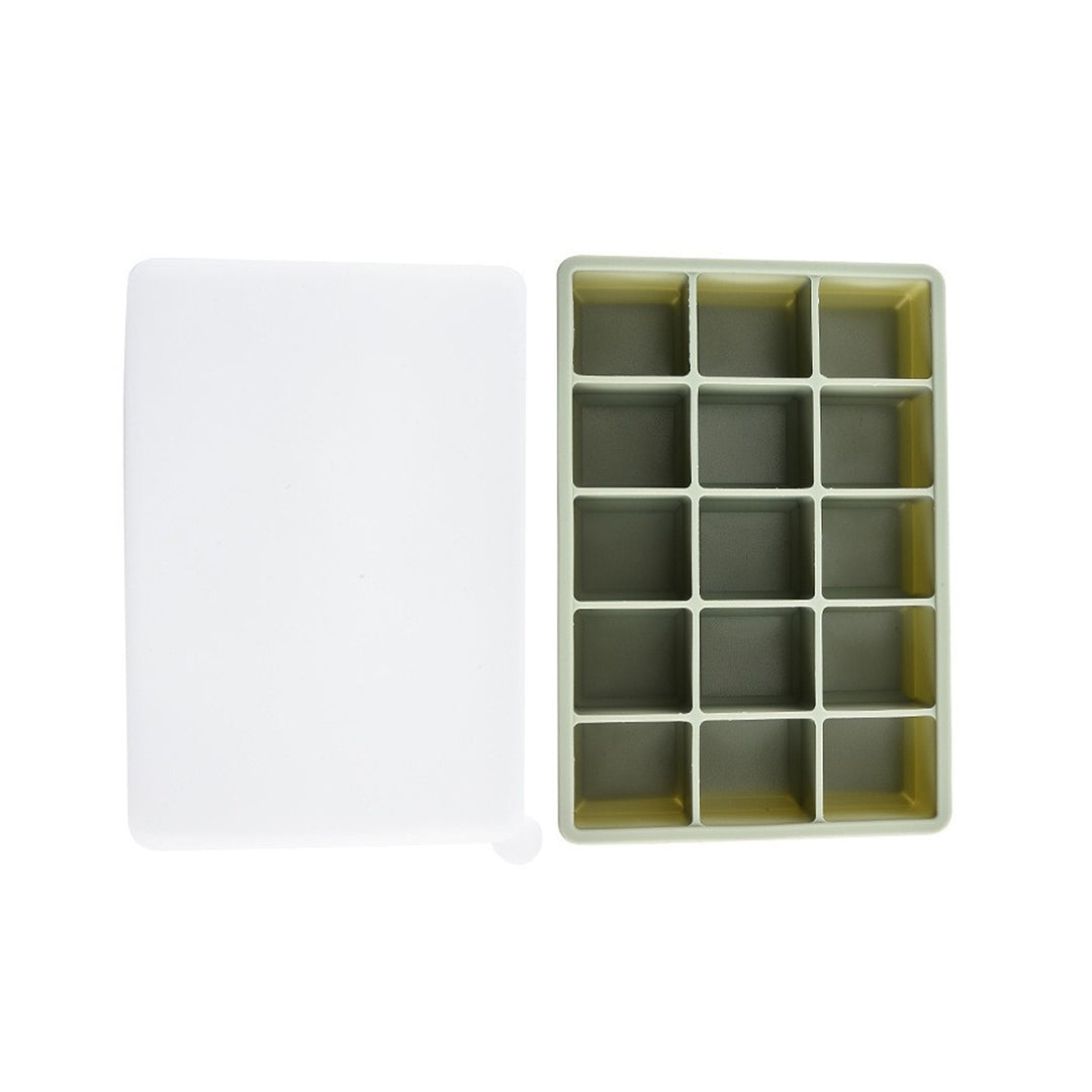 Silicone ice cube tray with practical storage box Stornfield