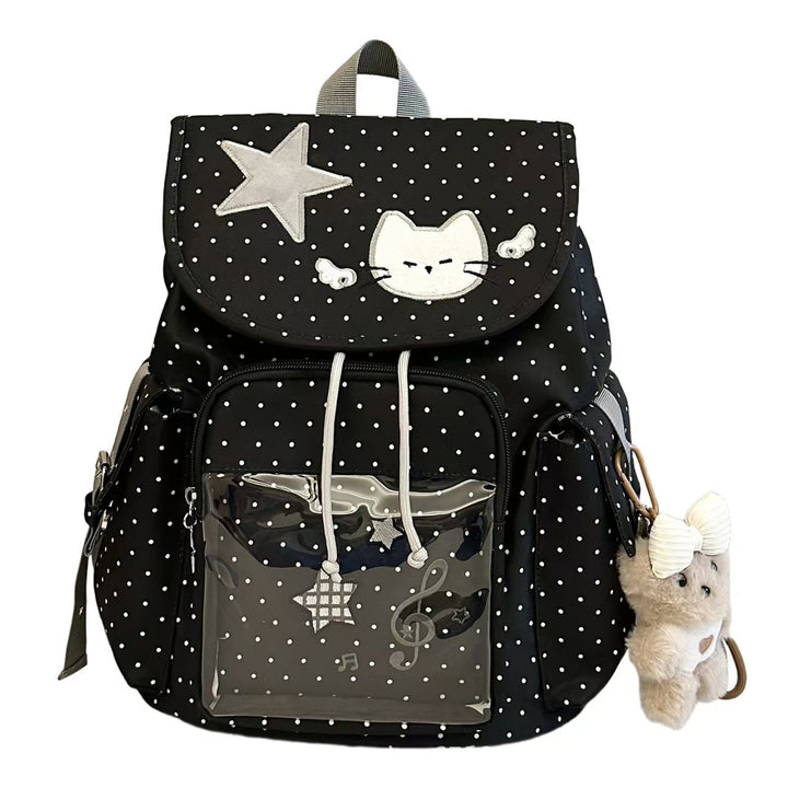 Backpack with Animal Motif and Practical Multifunctional Compartments Stornfield