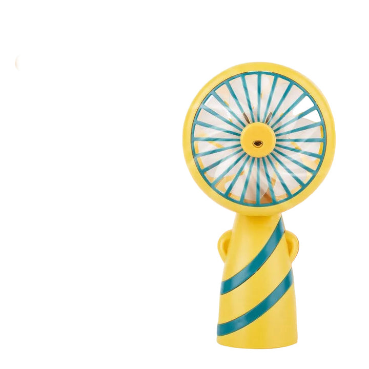 Women's Portable Mini Hand Fan with Animal Ears and USB Charging Function Stornfield