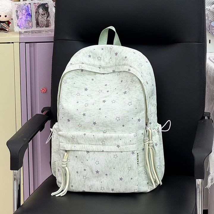 Durable Star-Patterned Casual Backpack Stornfield