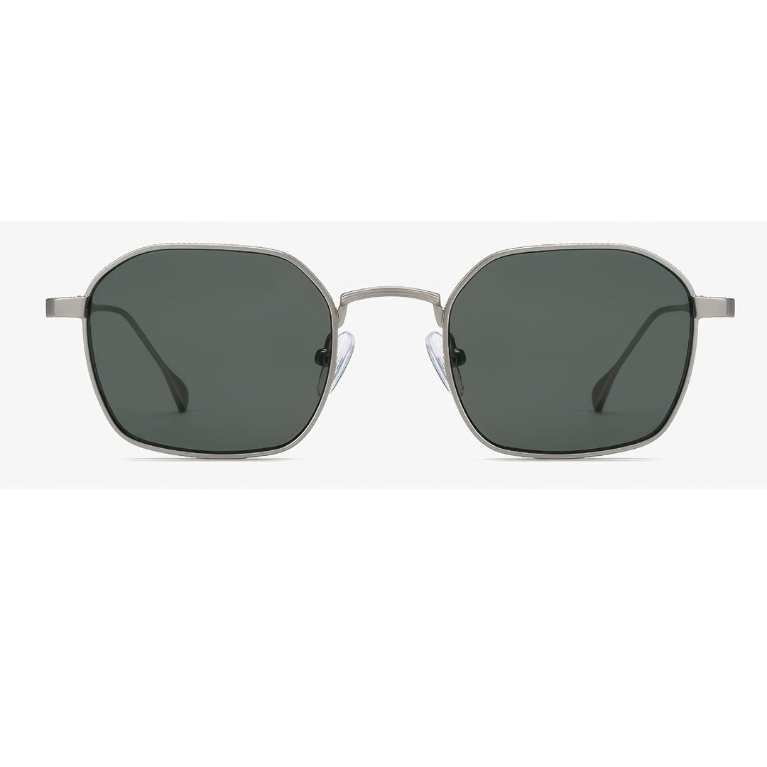 Ladies fashionable sunglasses in elegant square design with high-quality metal frame Stornfield