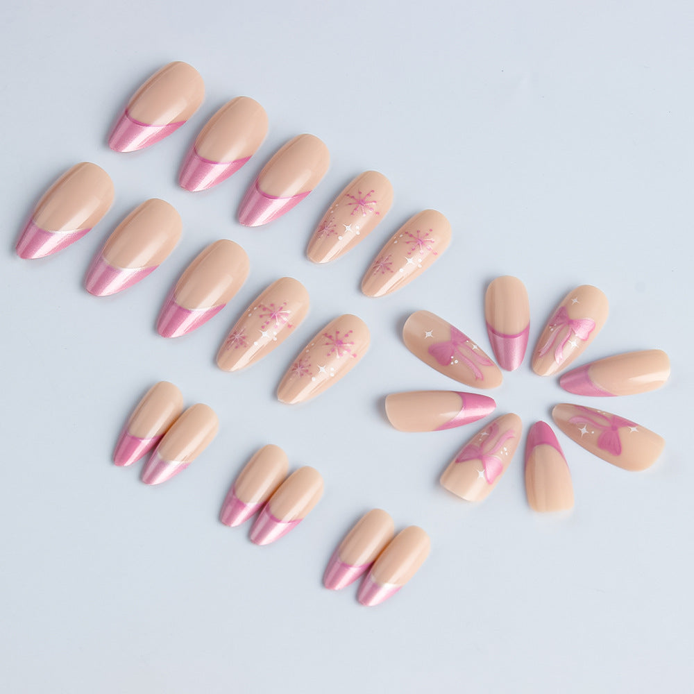Elegant Butterfly Design Press-On Nails Stornfield
