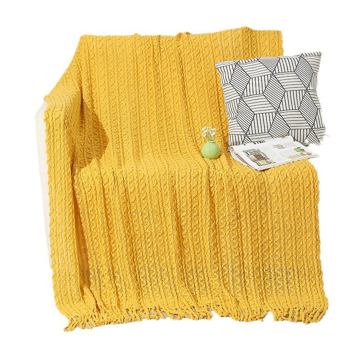 Women high-quality knitted blanket Stornfield