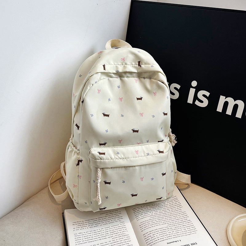 Children's Playful Dog-Themed Backpack Stornfield