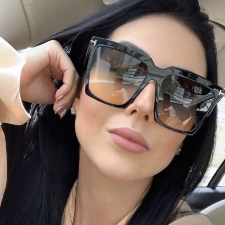 Women's oversized sunglasses with elegant and polarized lens design Stornfield