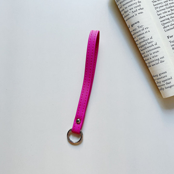 Stylish Faux Leather Keychain Strap Stornfield