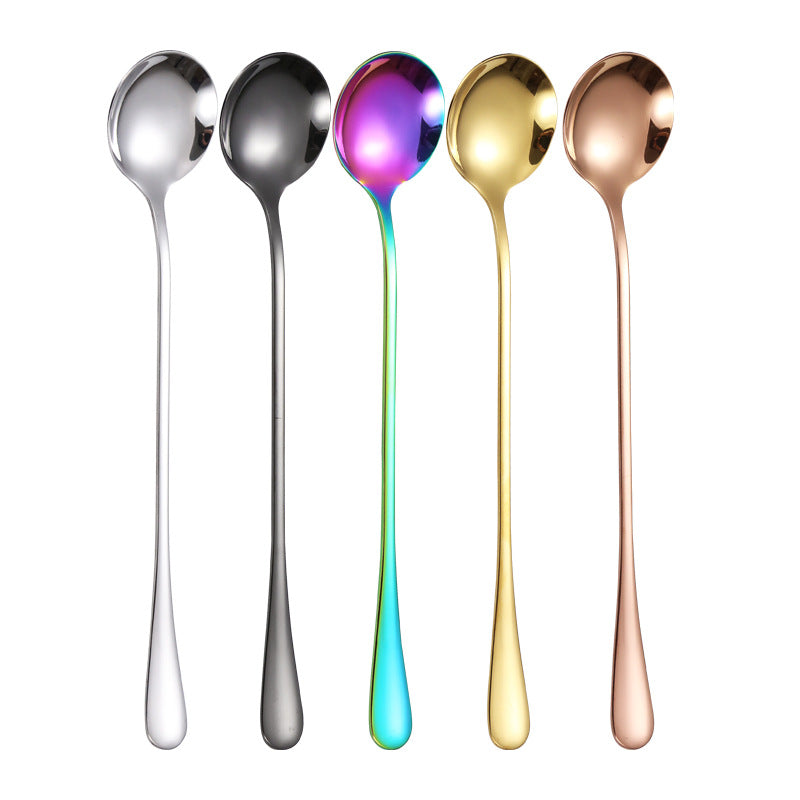 Elegant teaspoon with polished gold surface Stornfield