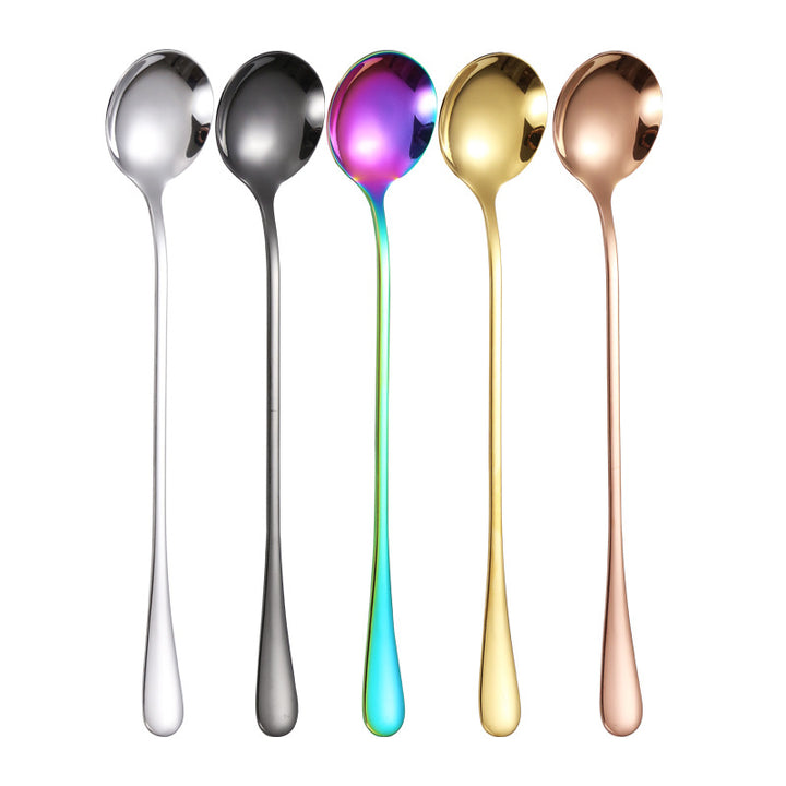 Elegant teaspoon with polished gold surface Stornfield