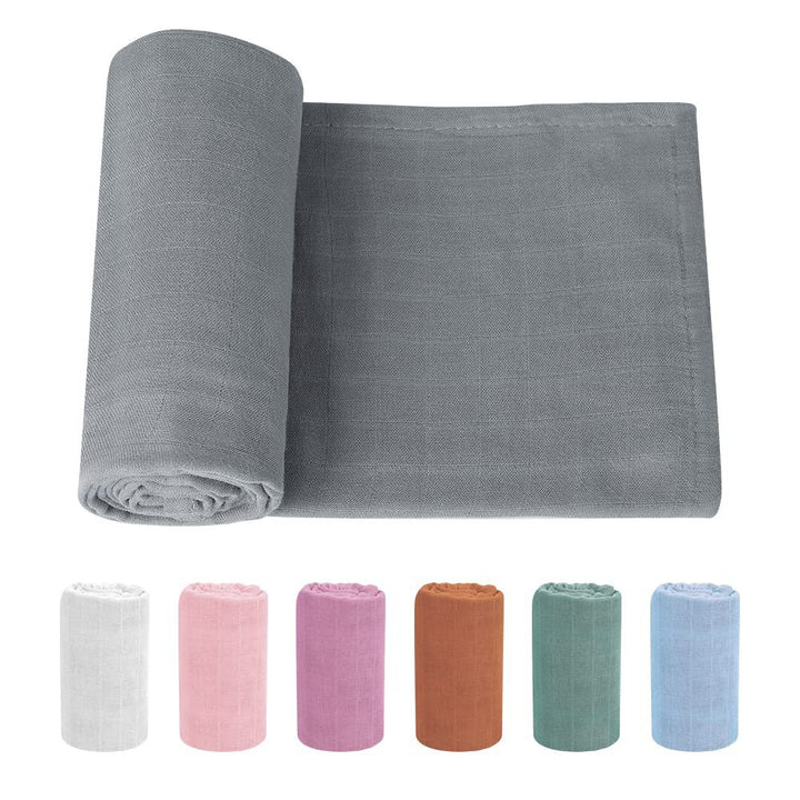Breathable Organic Cotton Multi-Use Swaddle Blanket Stornfield