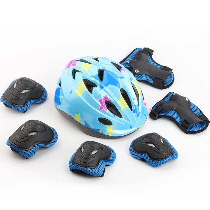Safety Helmet and Protective Gear Set Stornfield
