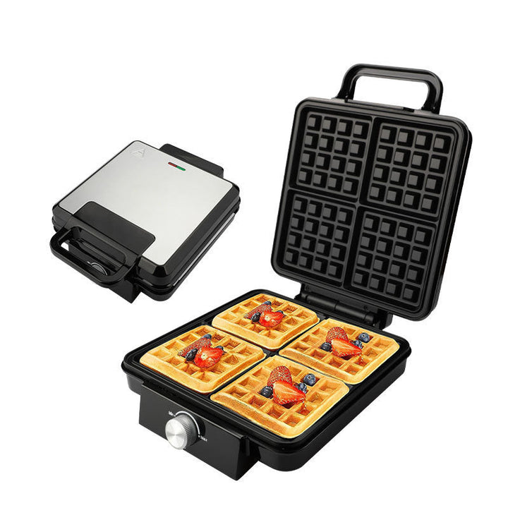 Modern Electric Waffle Maker with Non-Stick Plates Stornfield