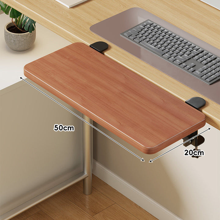 Extra-Wide Low-Profile Under-Desk Slide-Out Keyboard and Mouse Platform