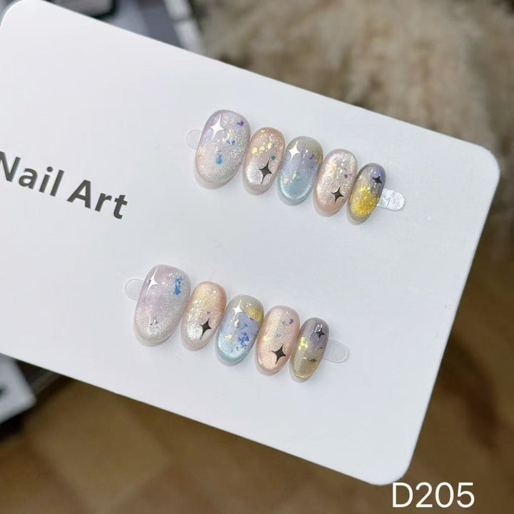 Handmade Decorative Press-On Nail Set