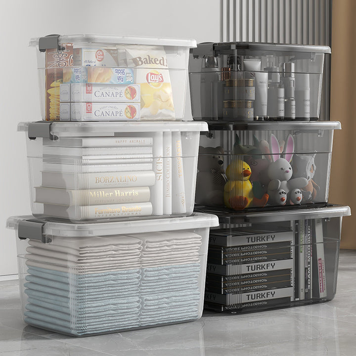 Women's Multifunctional Storage Box with Wheels and Secure Lid Stornfield