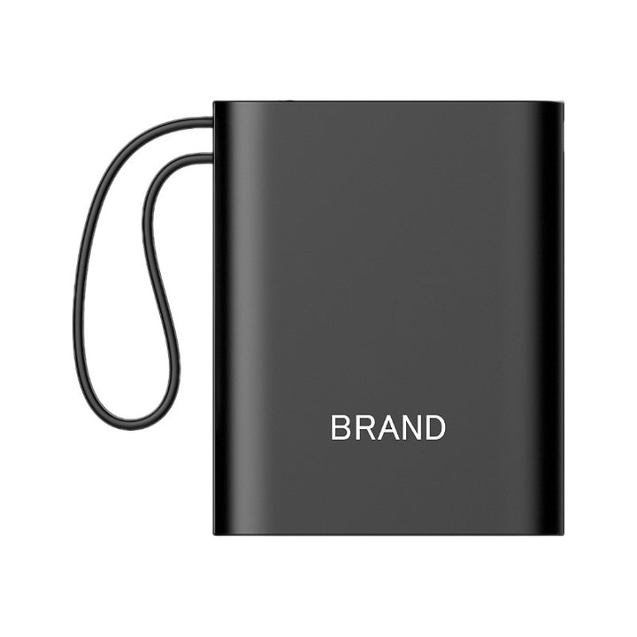 Portable power bank with integrated cable management and fast charging function Stornfield